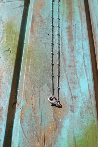 Brown Cabochon Necklace Earring Set Silver tone Faux Tiger Eye - Picture 8 of 12