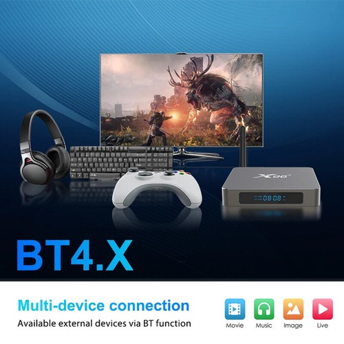 X96-X6 Android 11.0 8GB/64GB Bluetooth Doble WiFi 8K HDMI Media TV Box Antena - Imagen 8 de 18