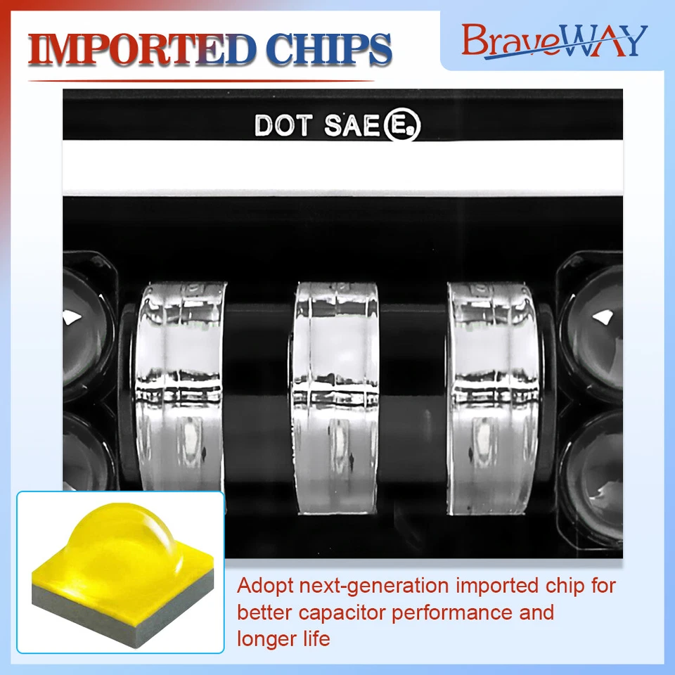 4 faros LED halo proyector 4x6" pulgadas para Ford Fairmont LTD Mustange Foto 4 de 4