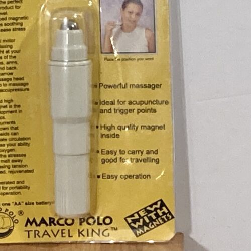 Marco Polo Travel King Biomagnetic Pen Massager Mini Size Battery Operated NOS - Picture 3 of 6