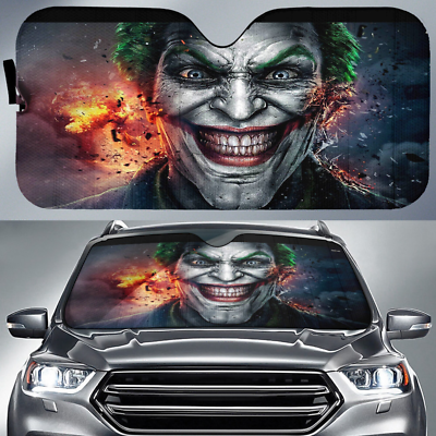 The Joker Car Sun Shade, Joaquin Phoenix Car Accessories ver2 | eBay