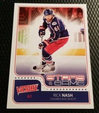 2011-12 UDC Victory Stars of the Game RICK NASH Columbus Blue Jackets Hockey NHL