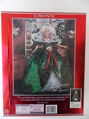 barbie happy holidays special edition 1995 NRFB 14123 collector
