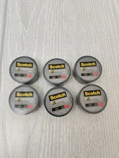 3M Scotch Expressions Black Tape  8.33YD 19mm x 7,62m 3/4in x 300  6 rolls