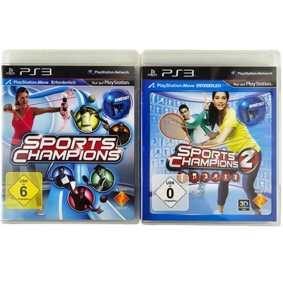 Sports Champions 1 + 2 BUNDLE PS3 Spiel PlayStation 3 OVP Komplett NEUWERTIG