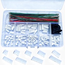 JST ZH 1.5mm Connector Kit with 28 AWG Premium Pre-Crimped Silicone Cables 1....