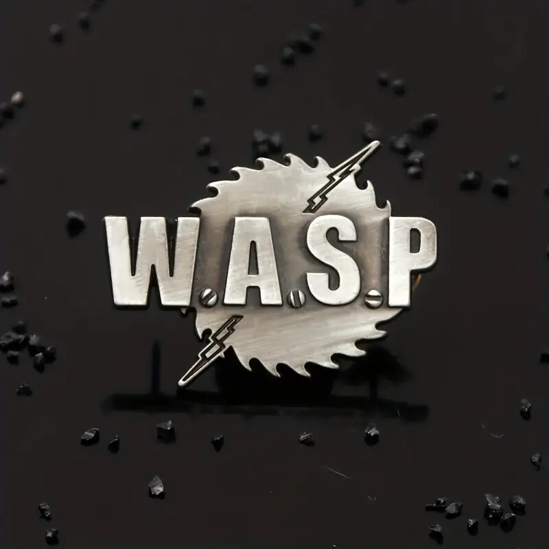 Alfiler De Solapa Eddie Munson WASP - Insignia Esmaltada De Stranger Things, Netflix
