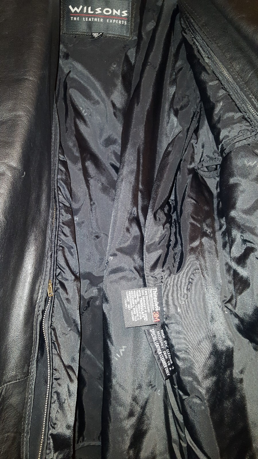 wilson leather outlet stores on Wilsons Leather Mens Coat Size Xl Studio Brown Tan Jacket Blazer Rn 69426 For Sale Online Ebay