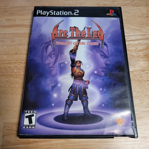 Arc the Lad: Twilight of the Spirits PS2 Sony PlayStation 2, 2003 Missing Manual