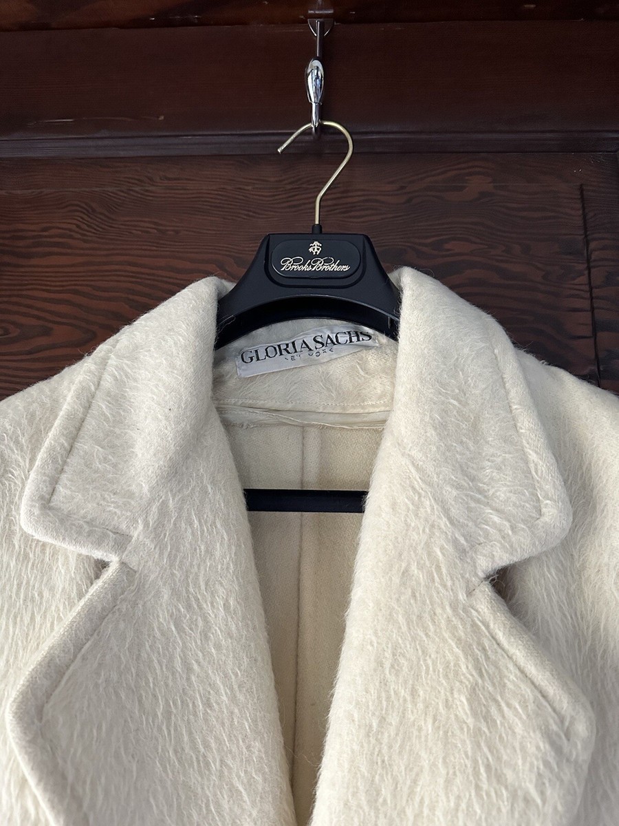 Vintage Gloria Sachs New York Long Reefer Coat (circa 83) size