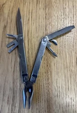1990s Leatherman Classic Multitool Stainless Engraved Initials