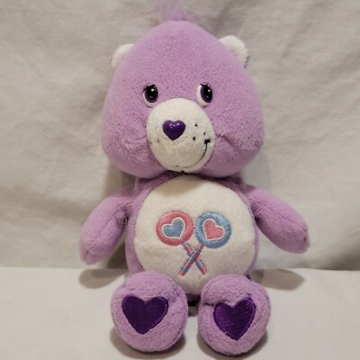 Care Bear Share Bear Plush 2002 Stuffed Animal Toy 9