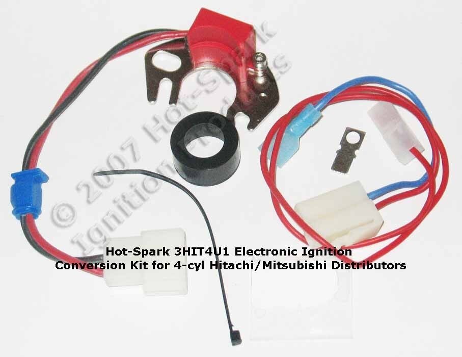 Electronic Ignition Conversion: 4-cyl Hitachi Points-based Electronic Ignition Conversion: 4-cyl Hitachi Points-based