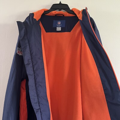 ウォームアップウェア NFL Reebok Chicago Bears cottonjacket XL Reebok Chicago Bears Authentic Sideline Full Zip Jacket Mens