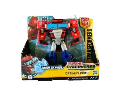 Hasbro Transformers Cyberverse Bash Attack Optimus Prime