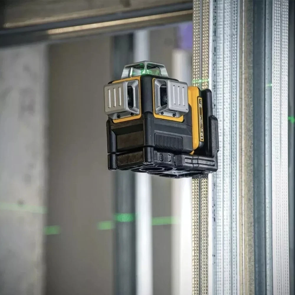 Laser Level for Dewalt 12V 3 Sides*360° Vertical 12 Lines Horizontal Green Light Laser Level for Dewalt 12V 3 Sides*360° Vertical 12 Lines Horizontal Green Light