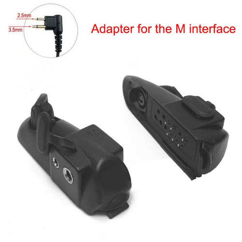 2Pin Audio Walkie Talkie Headset Adapter Connector For Baofeng 9700 A58 Motorola - Zdjęcie 8 z 10