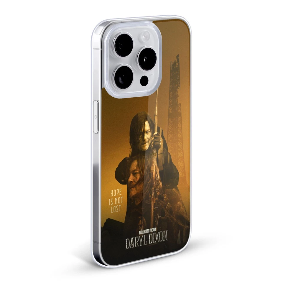 OFFICIAL THE WALKING DEAD: DARYL DIXON KEY ART GEL CASE FOR APPLE iPHONE PHONES - Image 2 of 4
