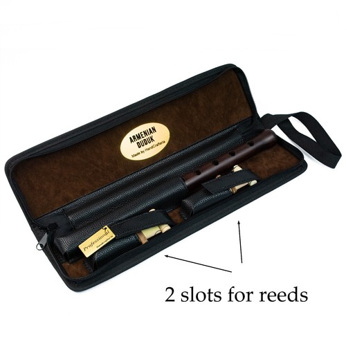 Professional Armenian DUDUK instrument Key A Apricot Wood Armenian Leather Case - Picture 4 of 7