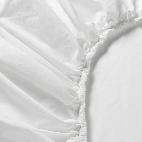 Ikea Dvala Fitted Sheet 100% Cotton High Quality Bed Sheets Single/Double/king - Picture 32 of 33