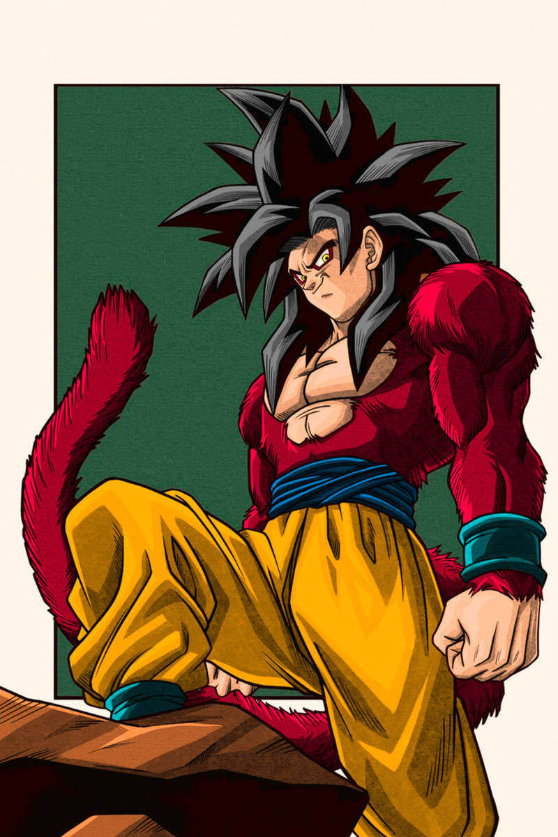 Dragon Ball GT: Goku Super Saiyan 4 