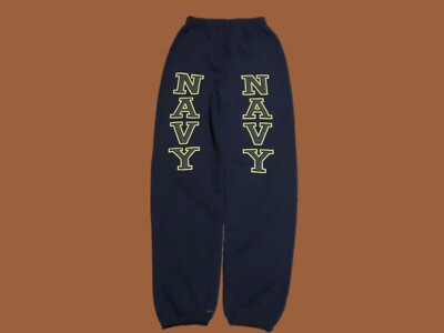 U.S MILITARY NAVY DARK BLUE SWEATPANTS SIZE SMALL MADE IN THE U.S.A SOFFE |  eBay