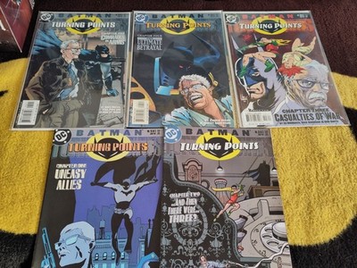5 US DC BATMAN TURNING POINTS 1 2 3 4 5 BRUBAKER KOMPLETT