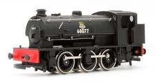 DAPOL 'OO GAUGE' D8A BR EARLY CREST BLACK 0-6-0T CLASS J94 68077 STEAM LOCO