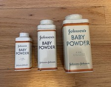 Vintage Johnson  s Baby Powder Cans - 3
