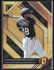 Luis Robert 2021 Panini Chronicles Gold Standard Blue /99 #14 Chicago White Sox