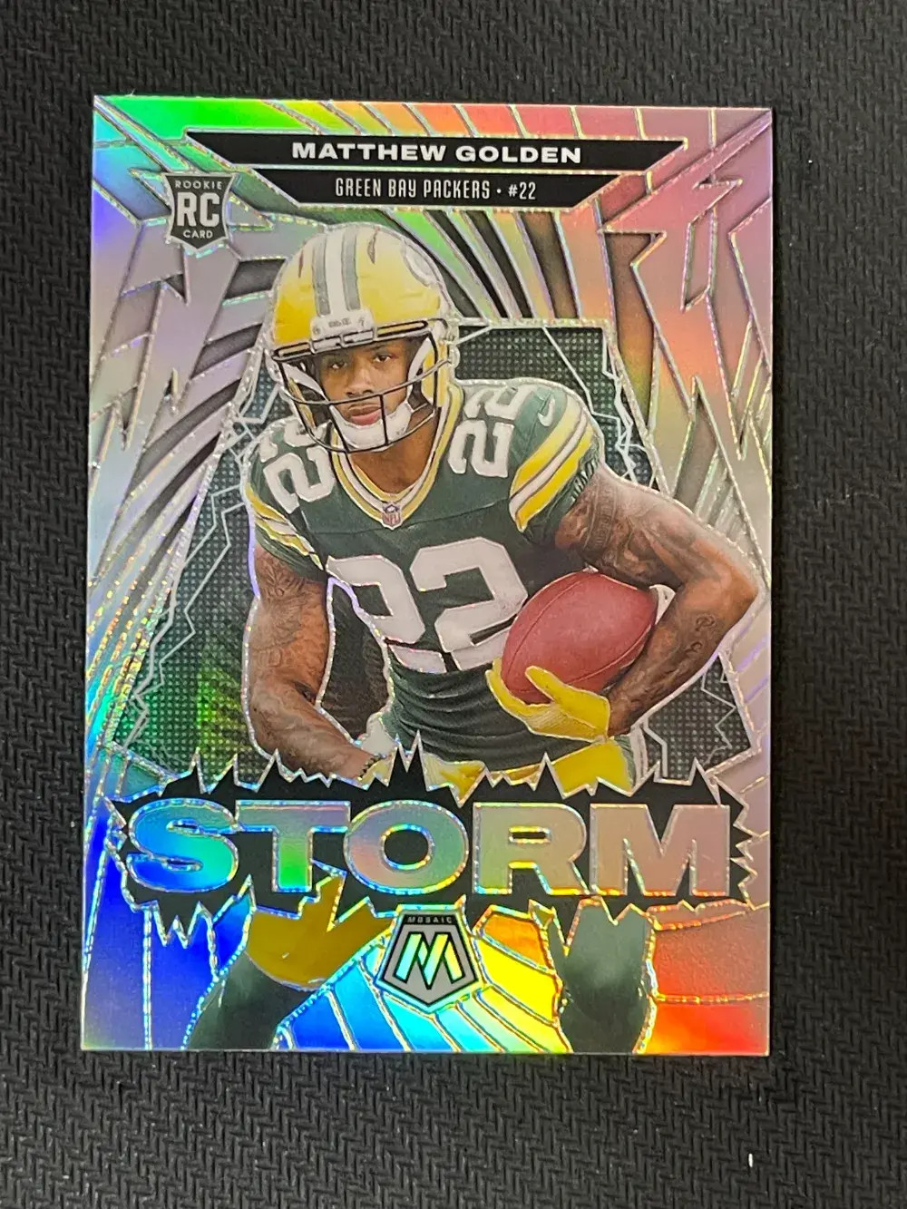 2025 Panini Mosaic - Storm Mosaic Silver #6 Matthew Golden Packers RC JP -YT92