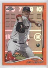 2014 Topps Chrome Orange Refractor Jon Lester #83