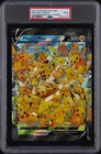 2021 POKEMON SWSH BLACK STAR PROMO JUMBO PIKACHU V-UNION PSA 9