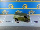 1974 Hot Wheels REDLINE Khaki Kooler Military Police Van Olive Green metal base