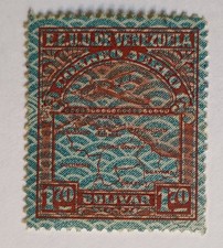 Venezuela Airmail Stamp, 1932, sc#C26, Mint, NH, OG, Winchester Security Paper