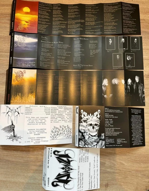 Dawn ‎– Complete Discography 6 x Cassette Tape LIMITED BOX SET Black Metal - NEW - Image 3 of 4