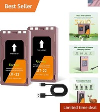 High-Capacity 5.4Ah Lithium Battery for Cellular Trail Cameras - Type-C Included