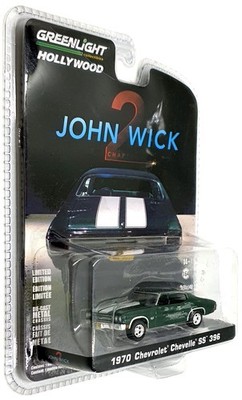 Greenlight 1/64 Scale 44780-F - 1970 Chevrolet Chevelle SS 396 - John Wick 2