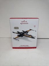 2016 Hallmark Star Wars T-70 X-WING FIGHTER - The Force Awakens Magic Sound NEW