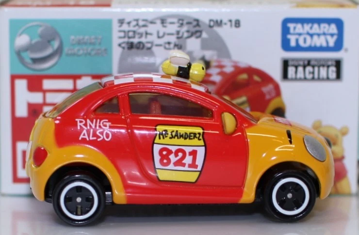 Tomica Disney Motors DM-18 Collot Racing Winnie the Pooh - Image 3 of 4