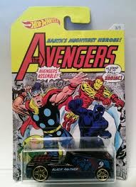 Hot Wheels - Marvel The Avengers Black Panther Qombee - Bild 5 von 5