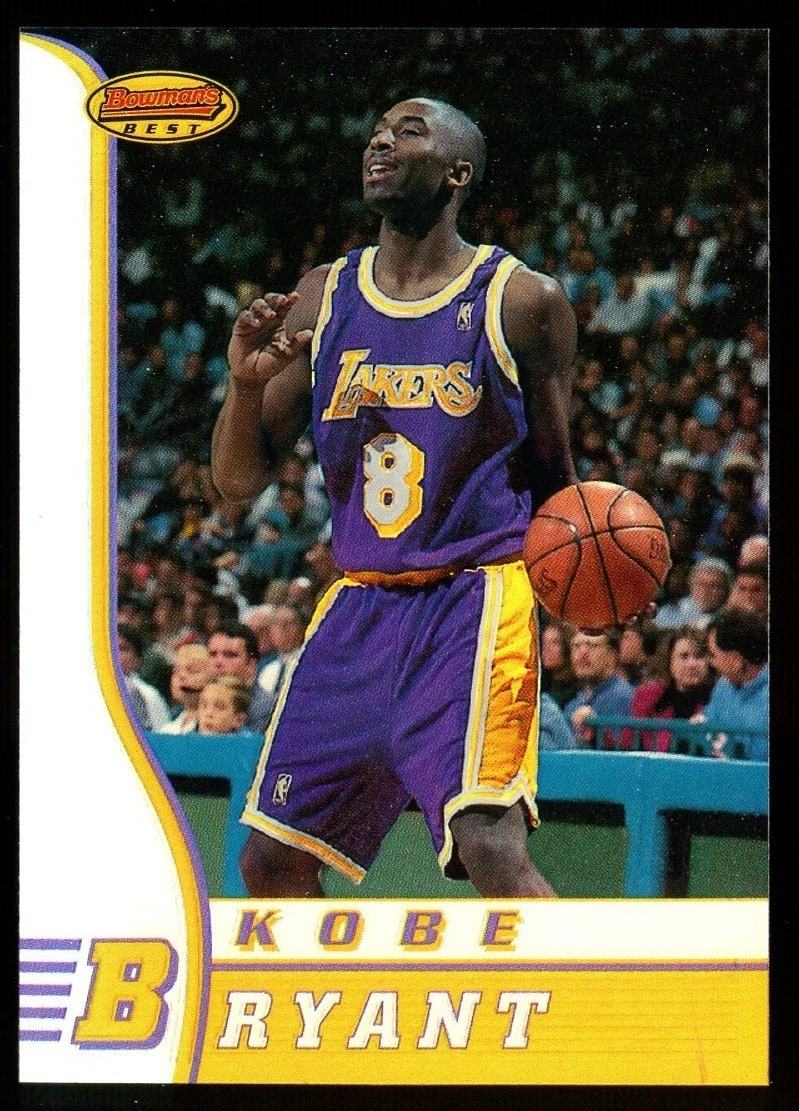 Bowman Kobe Bryant Basketball Rookie Sports Trading Cards