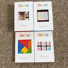 Osmo Learning System Bundle Base Coding Tangram Words Educational Games Set
