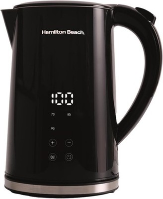 Hamilton Beach Wasserkocher, digitale Temperaturregelung, FlexiControl,... 