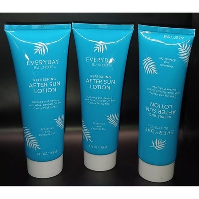 After Sun Lotion Treatment Skin Soother Tan Extender Everyday Unsun 4 oz 3 PACK