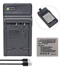 D-Li8 D-Li85 Battery Charger For Pentax Optio A10 A20 A30 A40 E65 L20 S S4 S5i