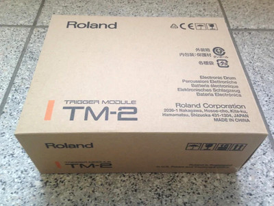 Roland TM-2 Drum Trigger Modul elektronische akustische Trommel brandneu aus ...