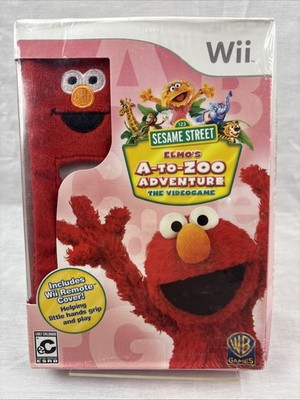 Sesame Street Elmo's A-To-Zoo Adventure (Nintendo Wii) CIB Brand New Sealed