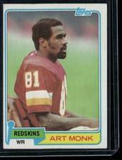 Art Monk Cards, Rookie Card and Autographed Memorabilia Guide 8