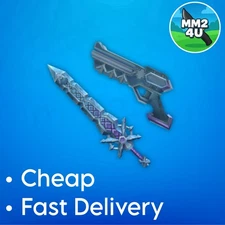 Iceflake Set MM2 | Murder Mystery 2 Godly Bundle - Iceflake + Icebeam (CHEAP)